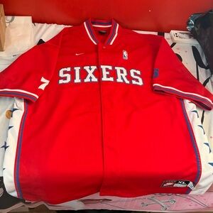 VTG Philadelphia 76ers Jersey – Stars & Stripes City Edition - Size Xl